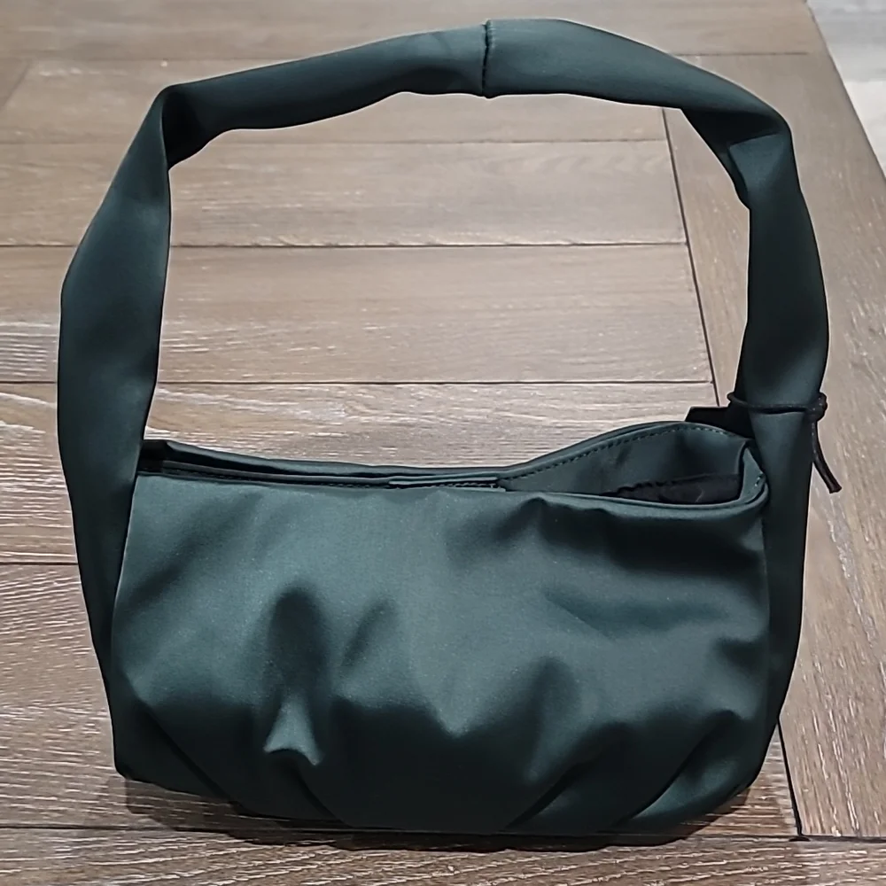 Who What Wear Logan Satin Shoulder Bag